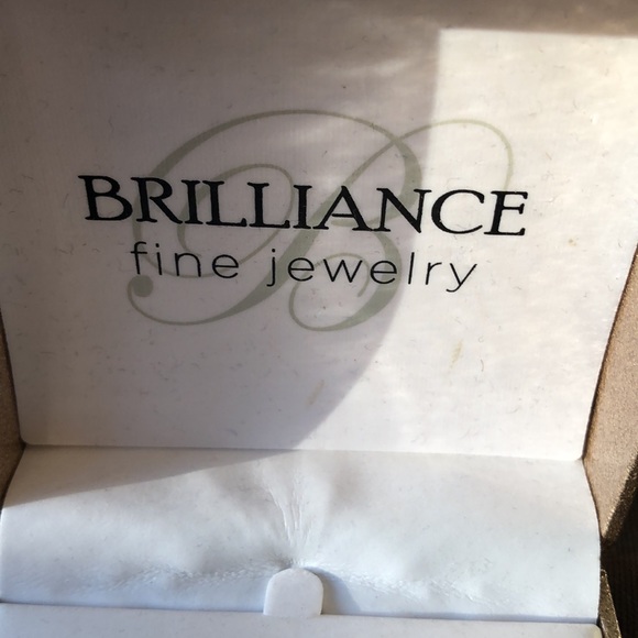 BRILLIANCE STERLING SILVER INFINITY AND HOOP EARRINGS NWT - Picture 4 of 10
